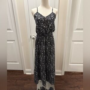 Grace Karin Black and White Floral Dress